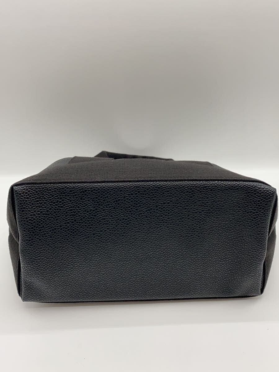 BREATH Handbag Leather BLK 4