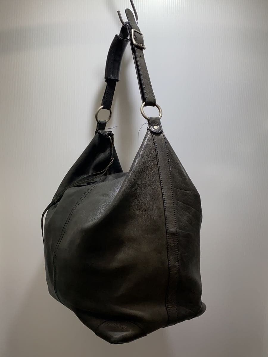 Other brand tote bag Leather BLK Plain 2