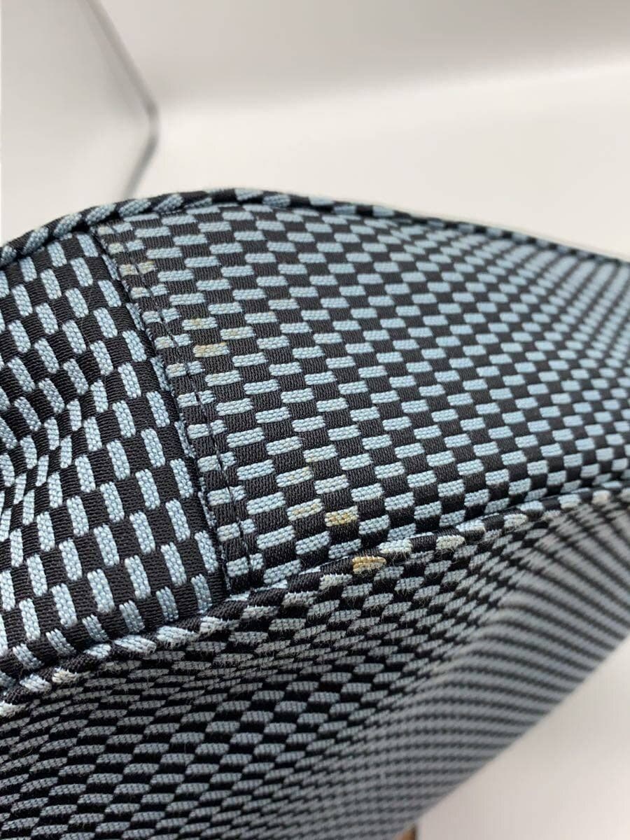 COACH Legacy Jacquard Handbag Canvas BLU Check 67367 8