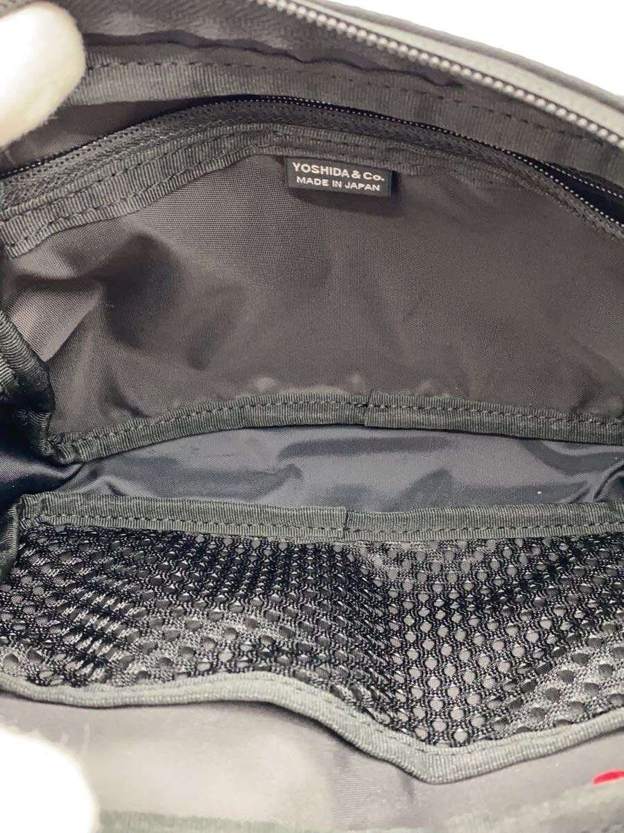 PORTER Compartment Shoulder Bag Nylon BLK Plain 538-16166-10 6