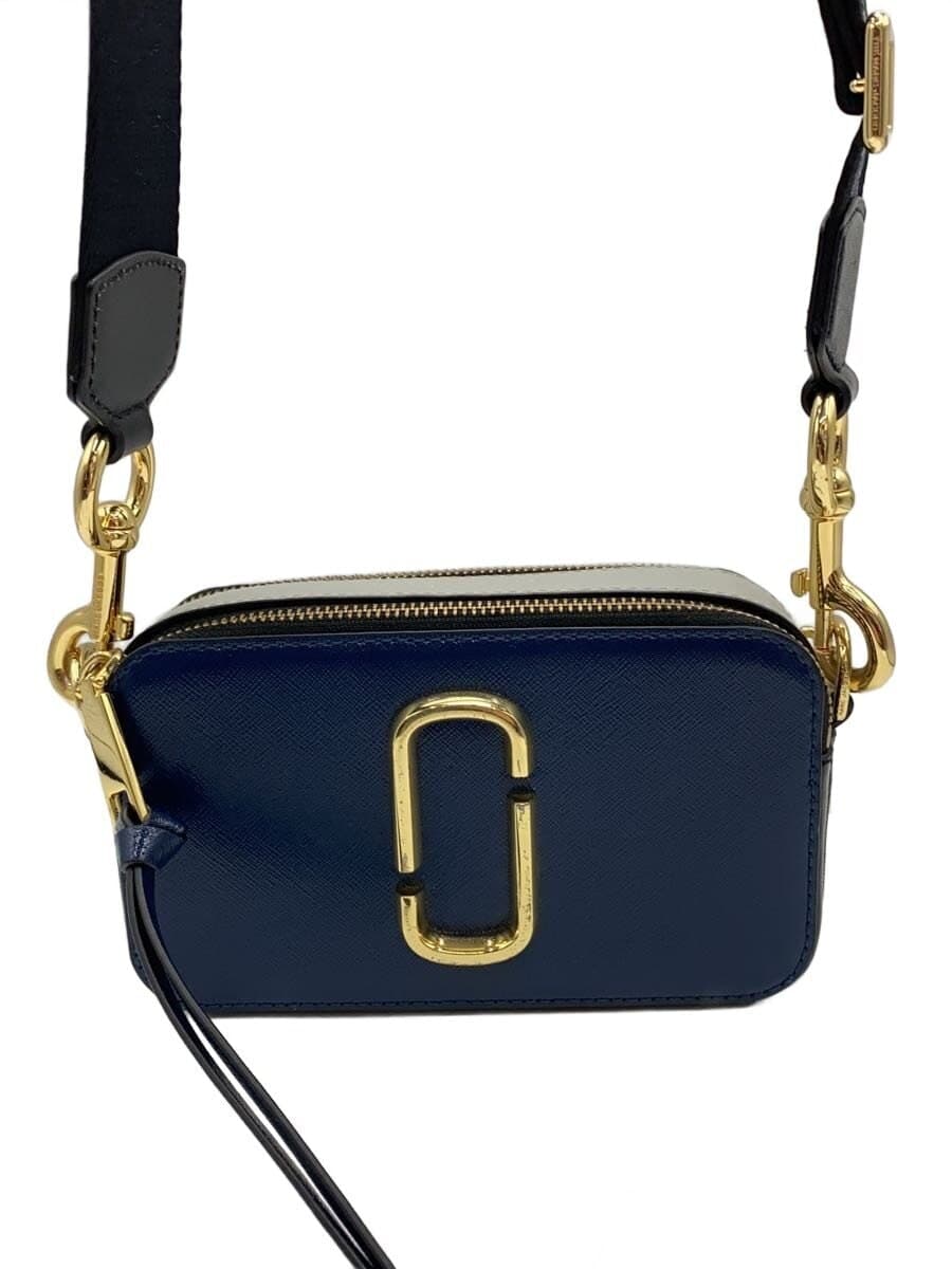 THE MARC JACOBS shoulder bag rayon NVY plain