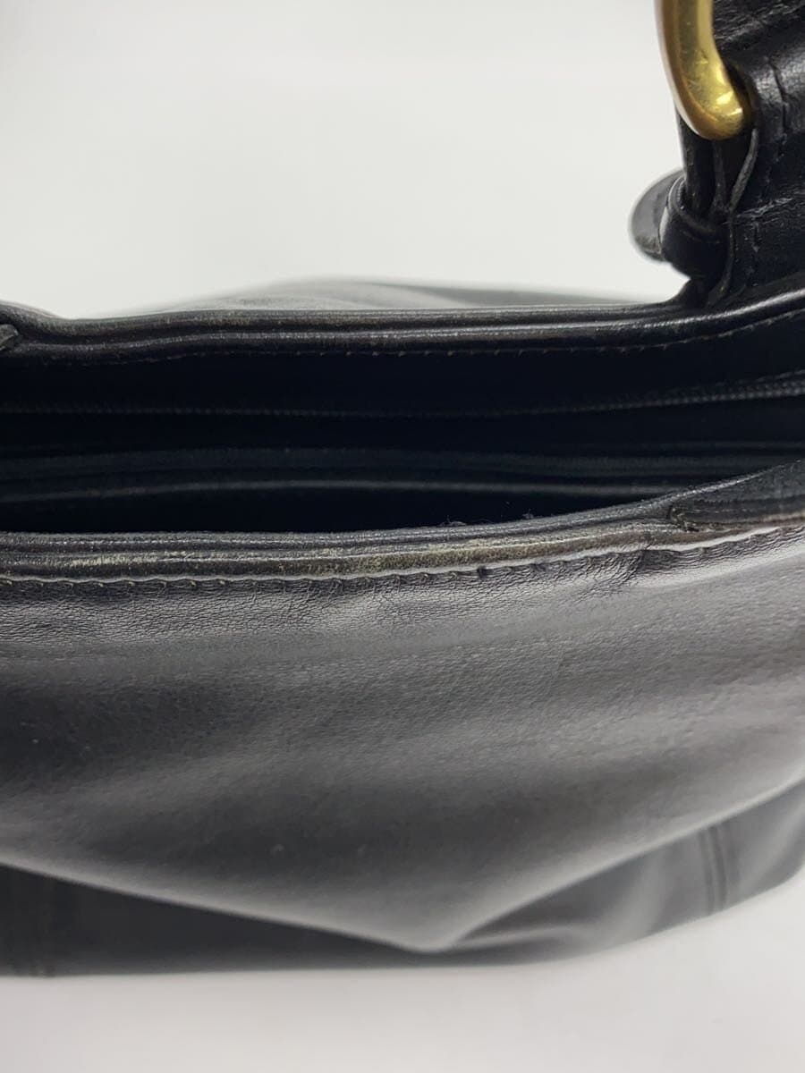 COACH handbag leather BLK 4133 8