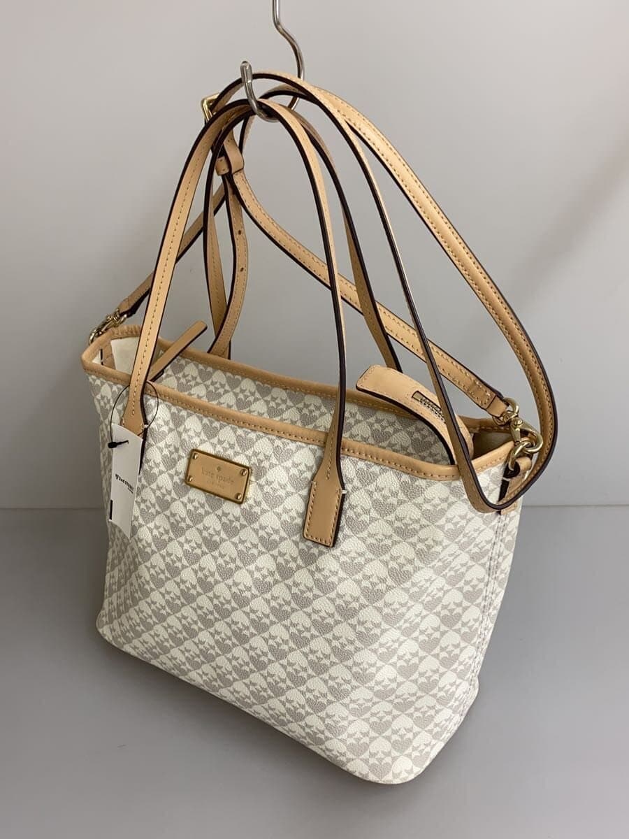 Kate Spade New York shoulder bag PVC CRM all-over pattern 2