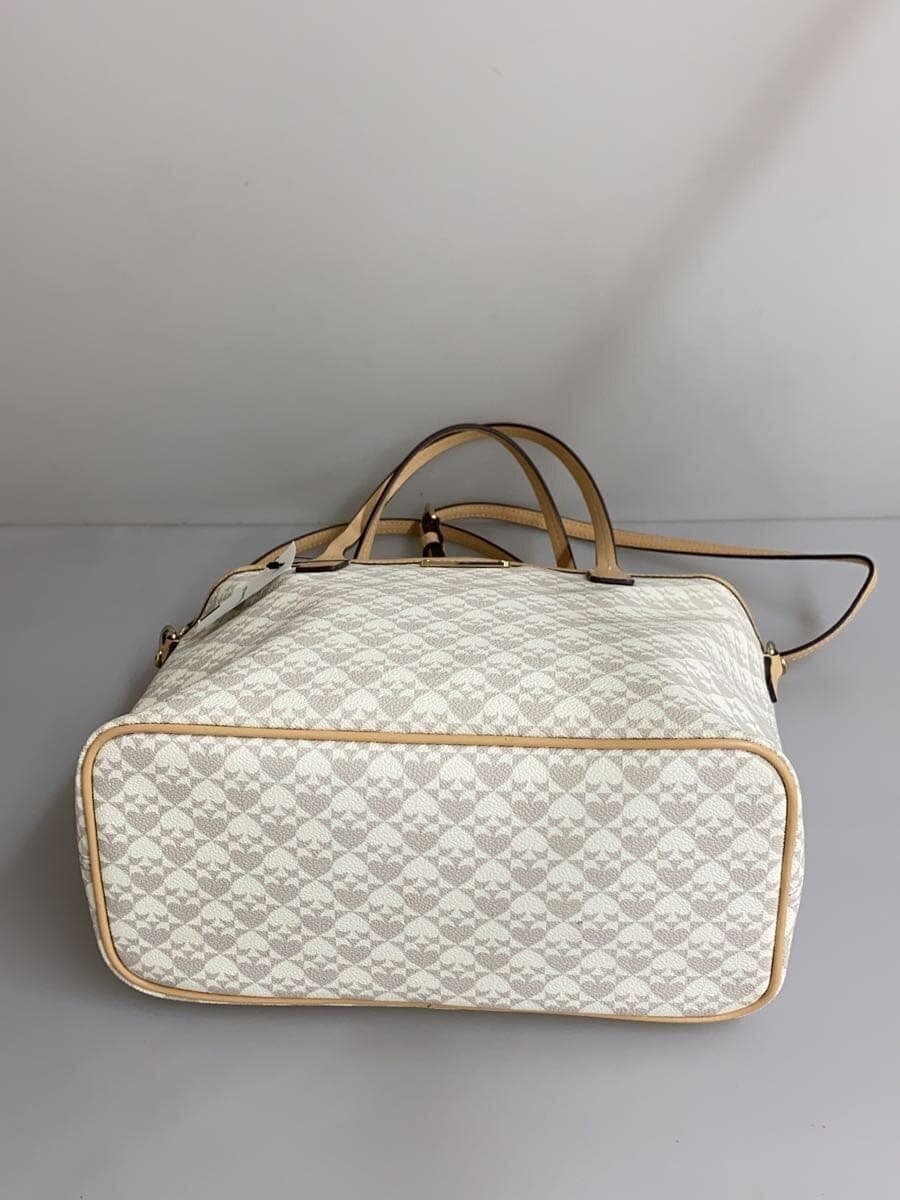 Kate Spade New York shoulder bag PVC CRM all-over pattern 4