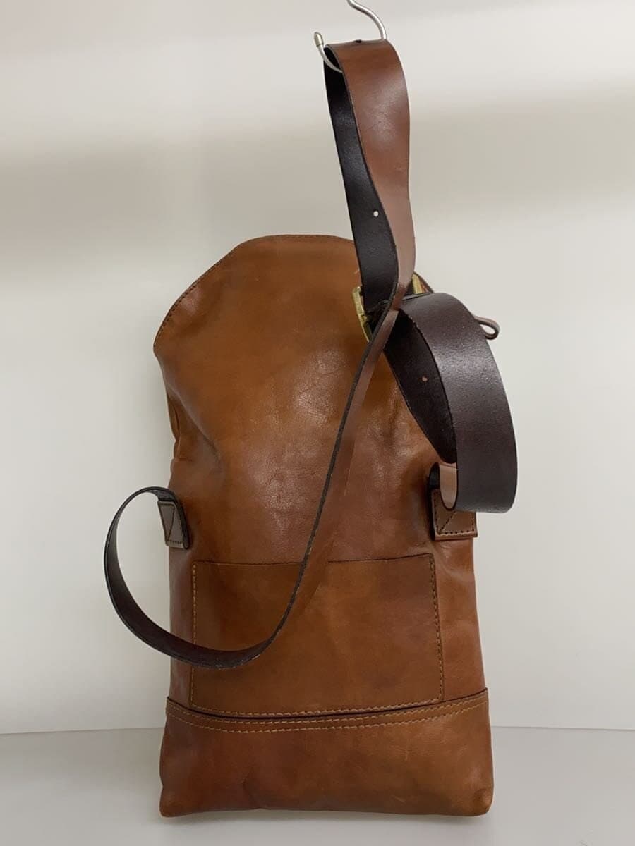 HERZ shoulder bag leather BRW plain 3