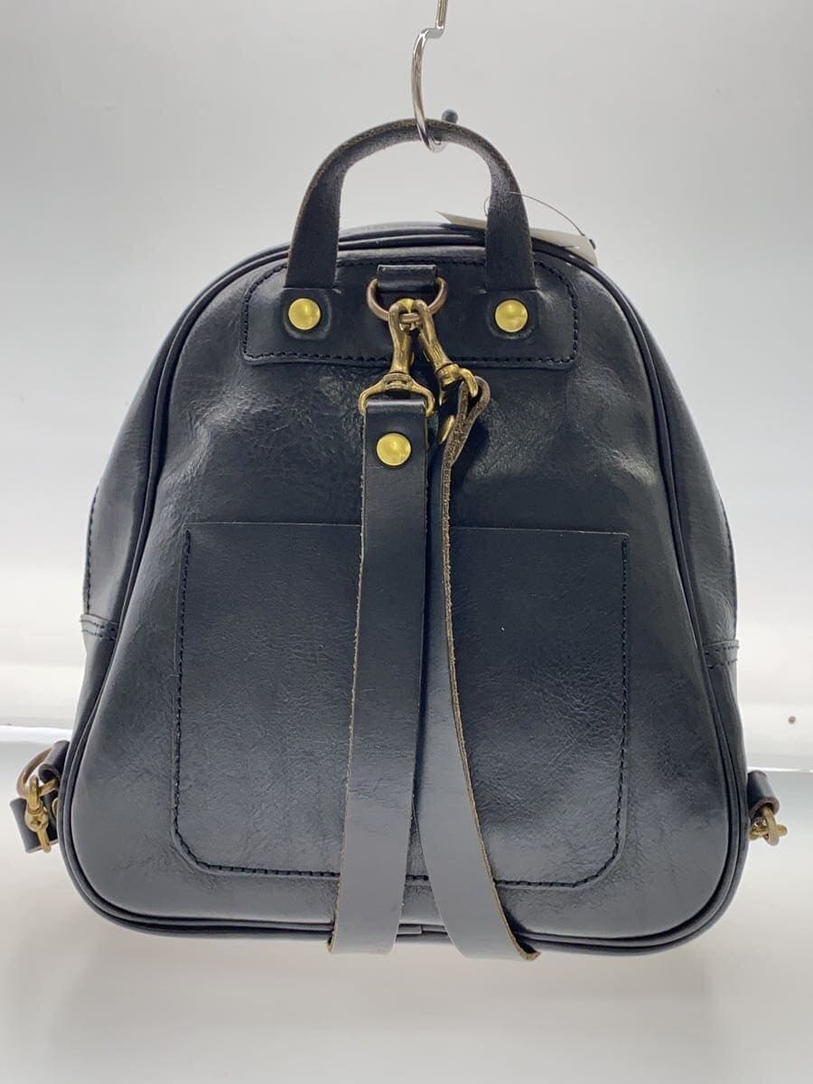 HERZ Backpack Black Leather 3