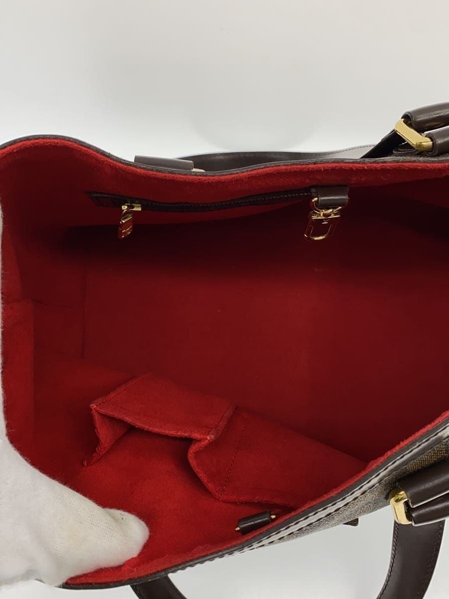 LOUIS VUITTON Hampstead PM_Damier Ebene PVC BRW 6