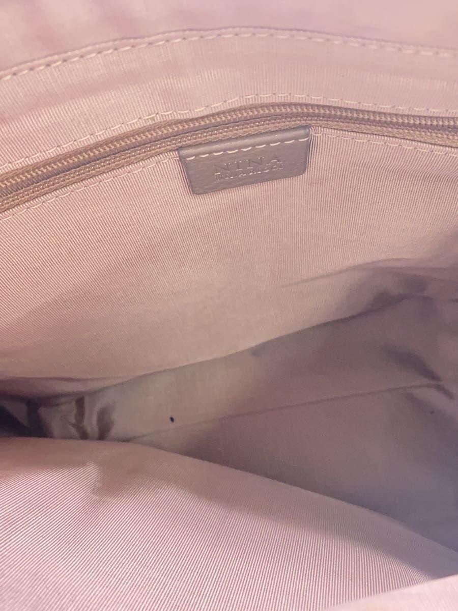 NINA RICCI Shoulder Bag BEG Solid 6