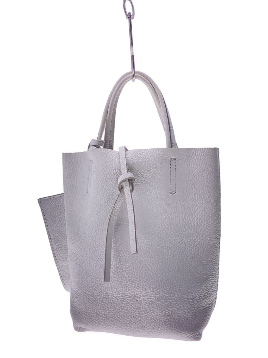 MARLON FIRENZE Handbag Leather WHT Solid