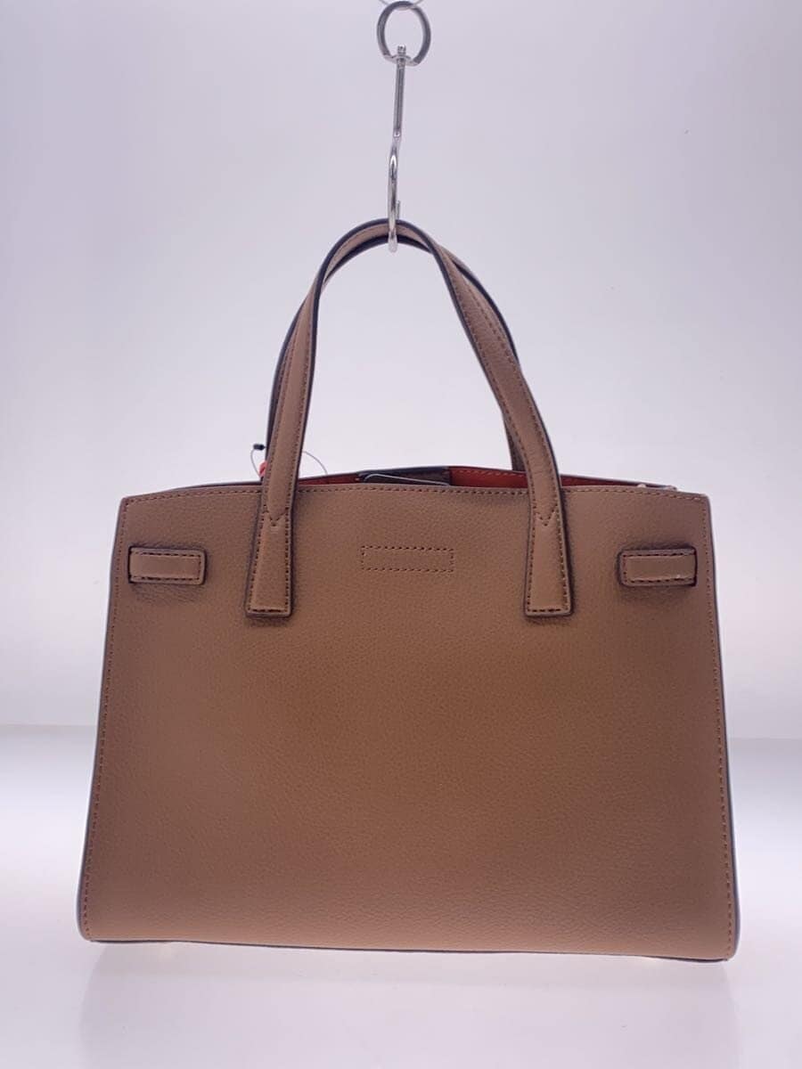 TORY BURCH Shoulder Bag Leather BRW Solid 73625 3