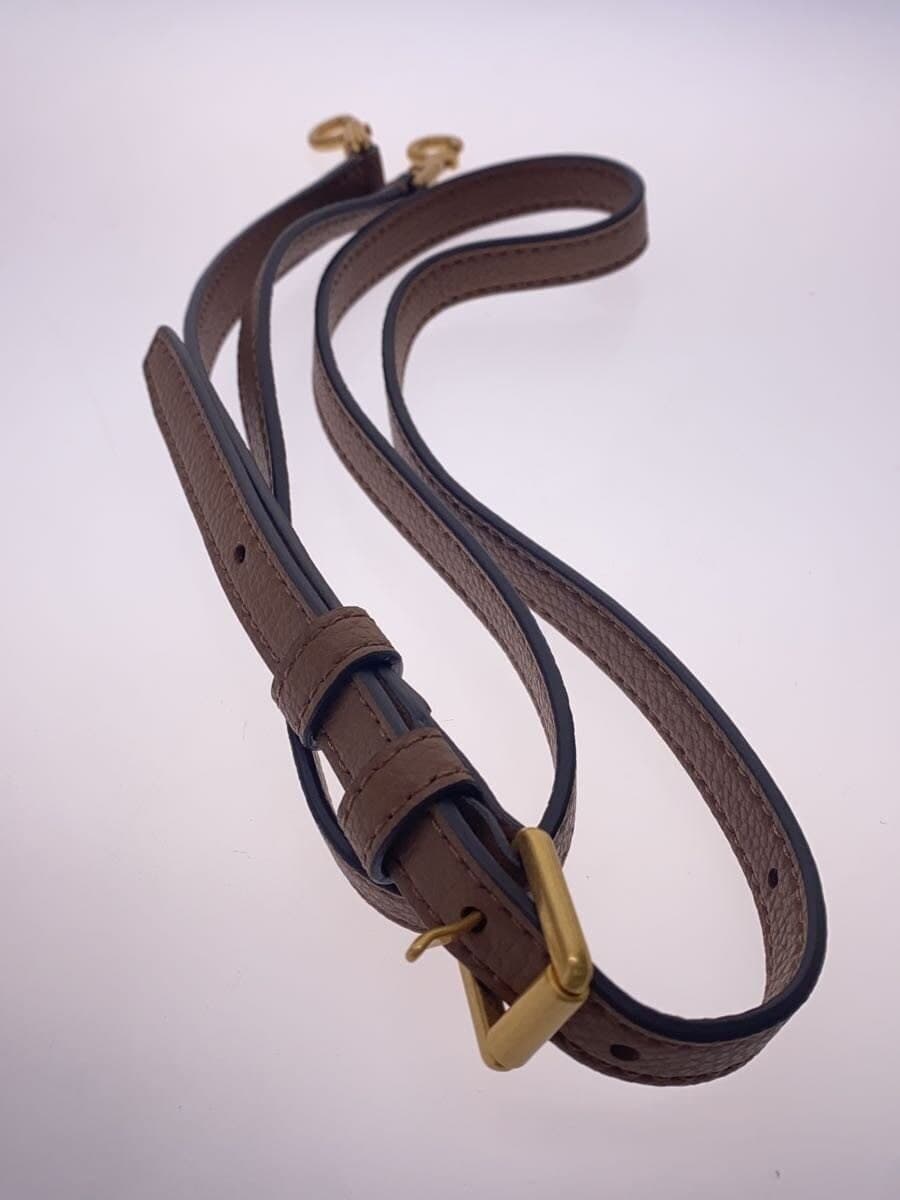 TORY BURCH Shoulder Bag Leather BRW Solid 73625 7