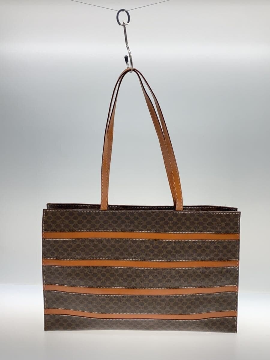 CELINE Tote Bag PVC BRW All Over Pattern 3