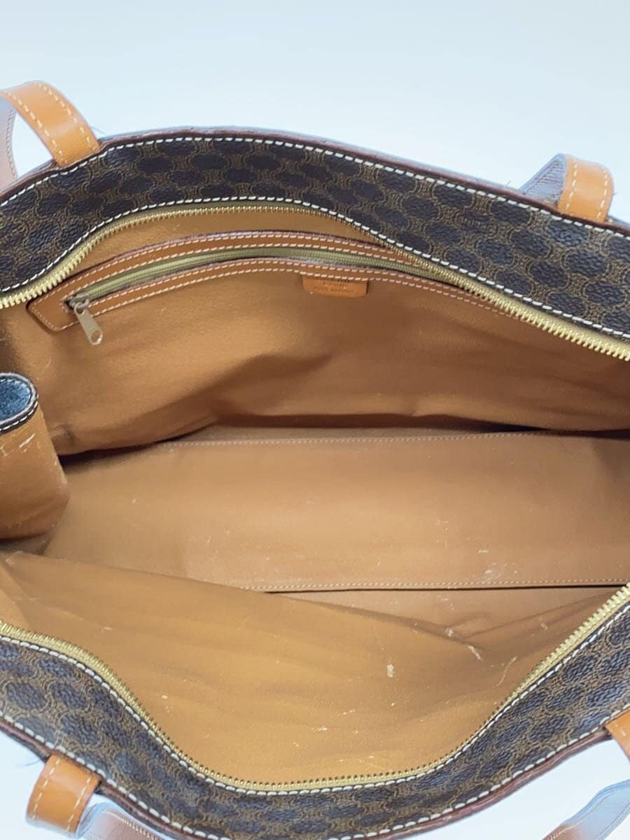 CELINE Tote Bag PVC BRW All Over Pattern 6