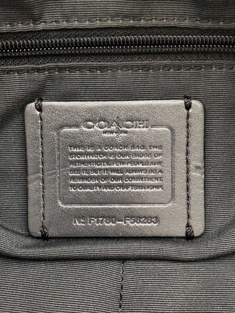 COACH Handbag_Signature Canvas BEG All Over Pattern 5