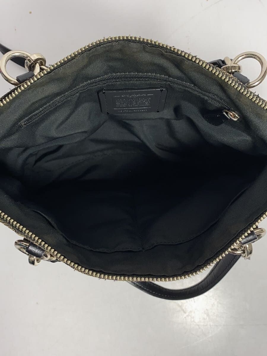 COACH Handbag_Signature Canvas BEG All Over Pattern 6