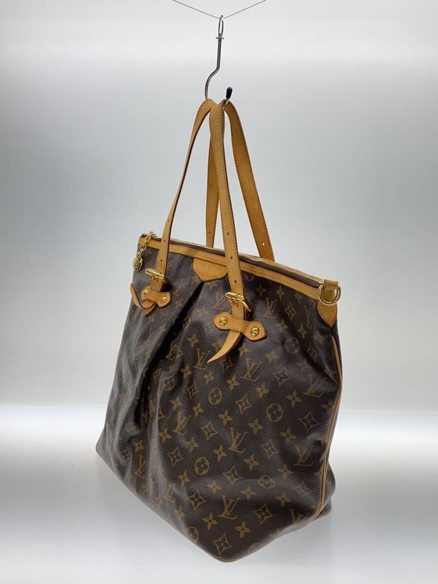 LOUIS VUITTON Palermo GM_Monogram Canvas PVC BRW All Over Pattern 2