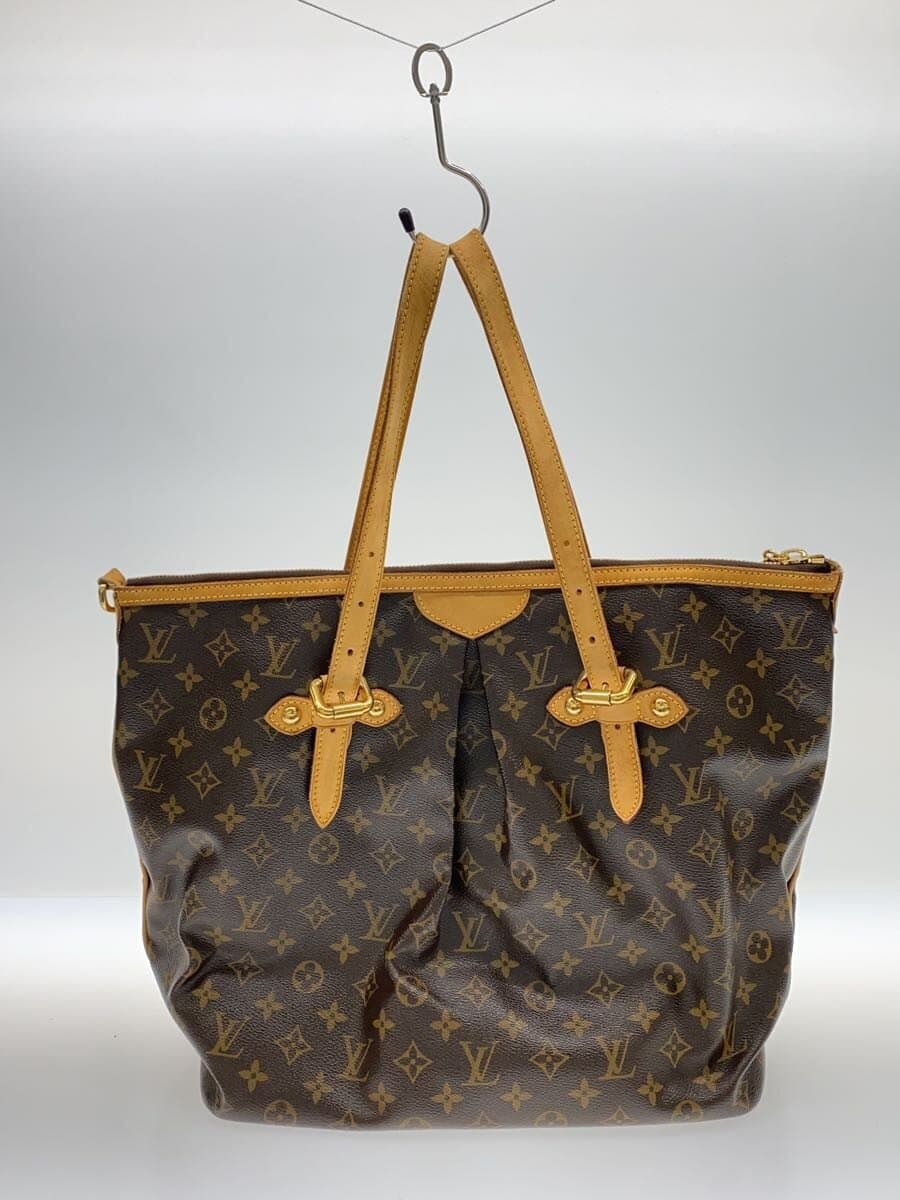 LOUIS VUITTON Palermo GM_Monogram Canvas PVC BRW All Over Pattern 3
