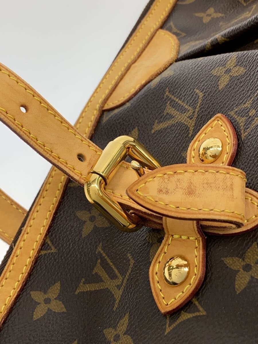 LOUIS VUITTON Palermo GM_Monogram Canvas PVC BRW All Over Pattern 8