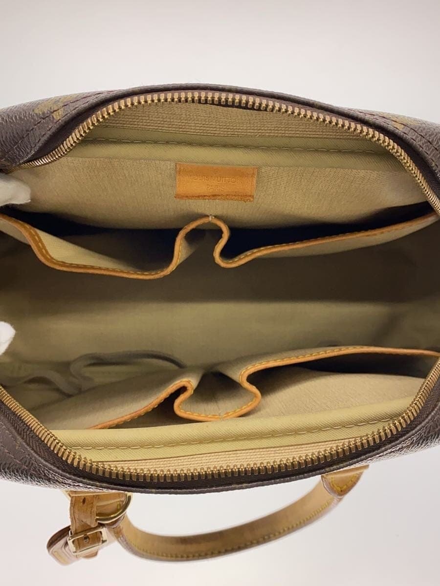 LOUIS VUITTON Bowling Vanity (Deauville) - Monogram Canvas PVC BRW M47270 6