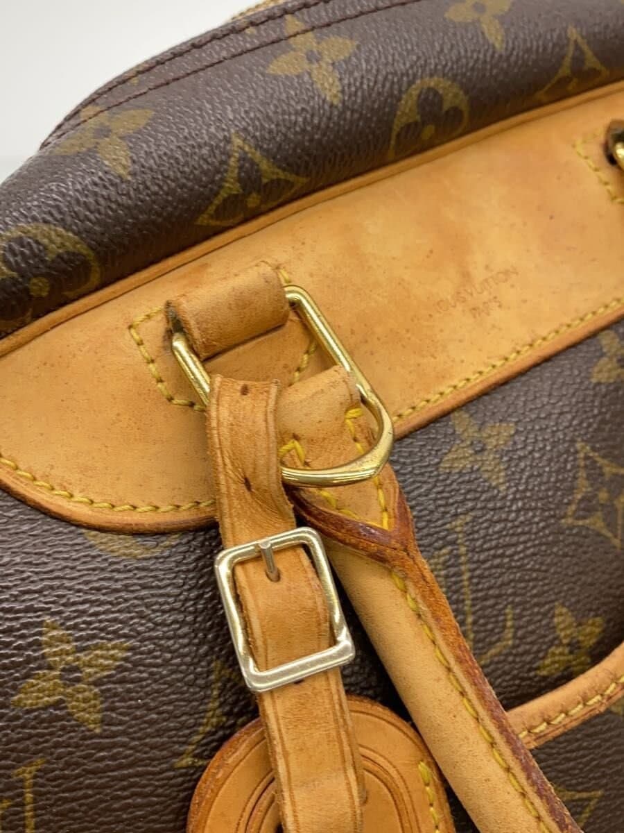 LOUIS VUITTON Bowling Vanity (Deauville) - Monogram Canvas PVC BRW M47270 7
