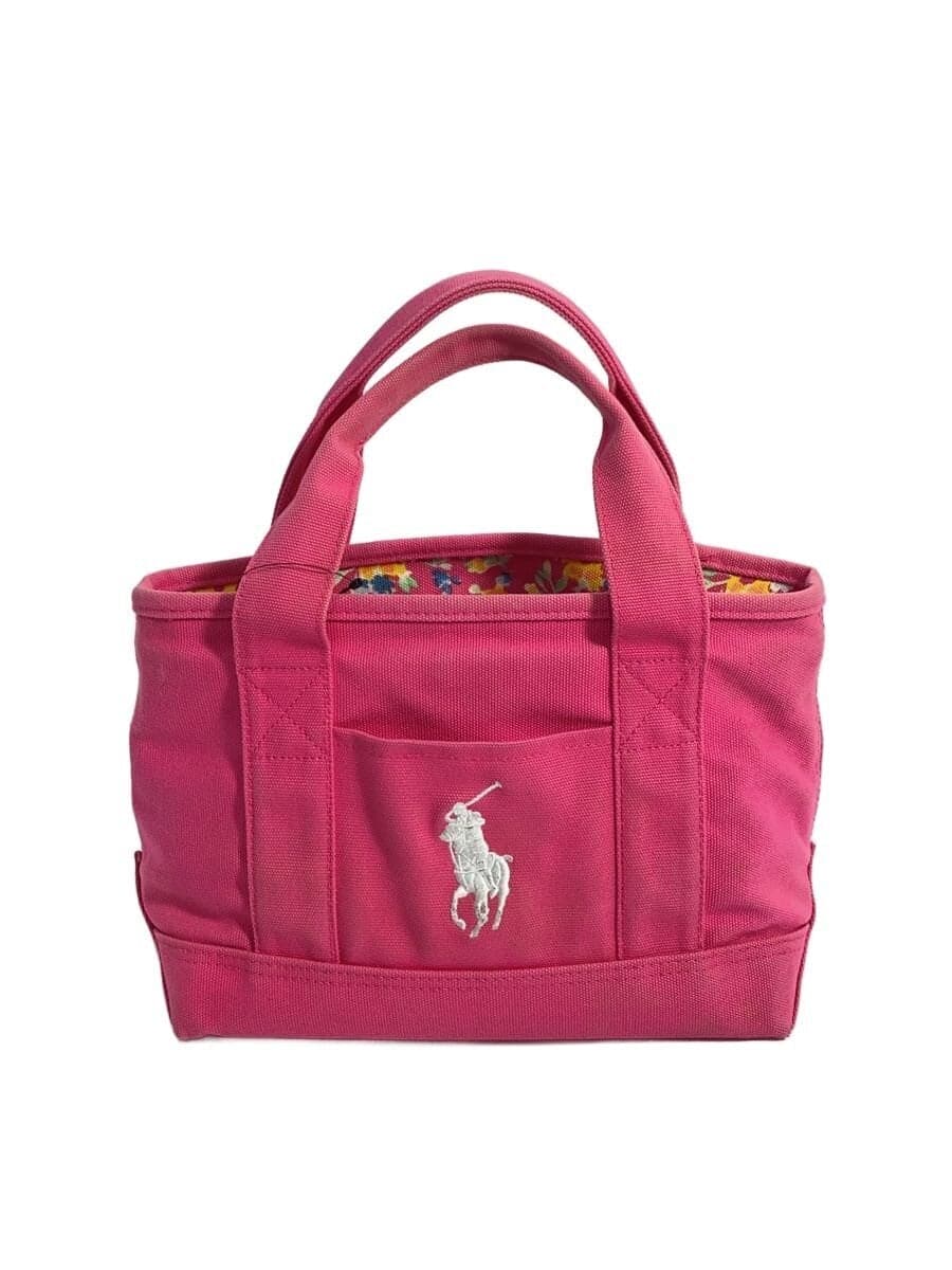 POLO RALPH LAUREN Handbag Cotton PNK