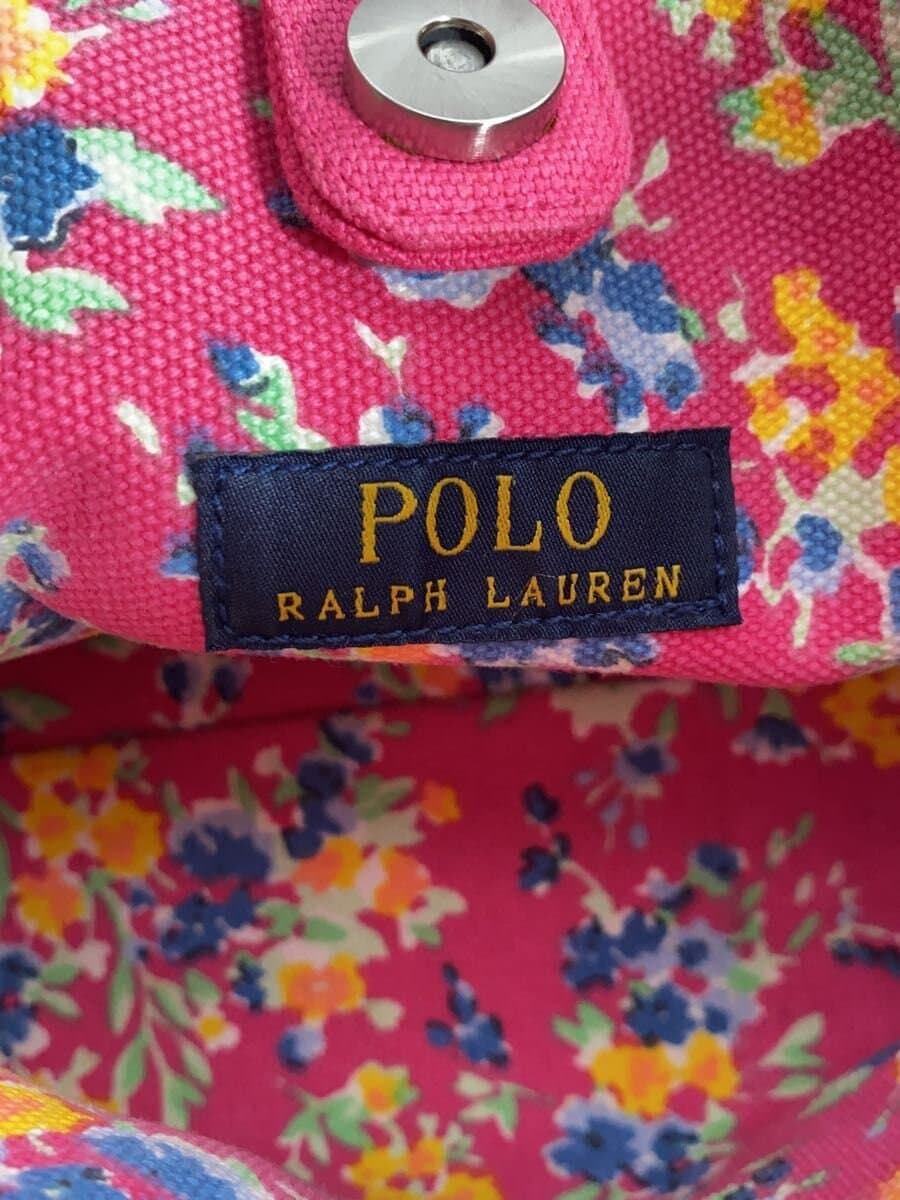POLO RALPH LAUREN Handbag Cotton PNK 5