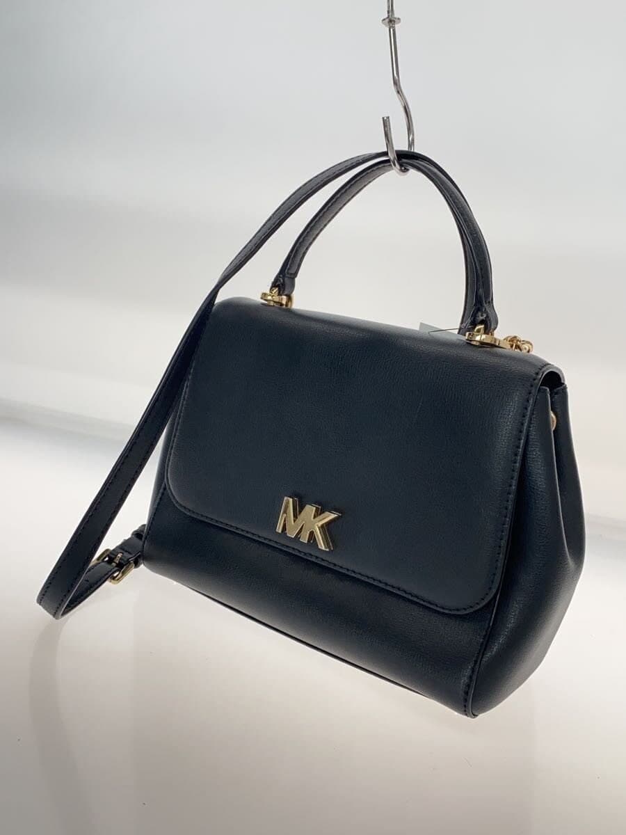 MICHAEL KORS handbag leather BLK 2