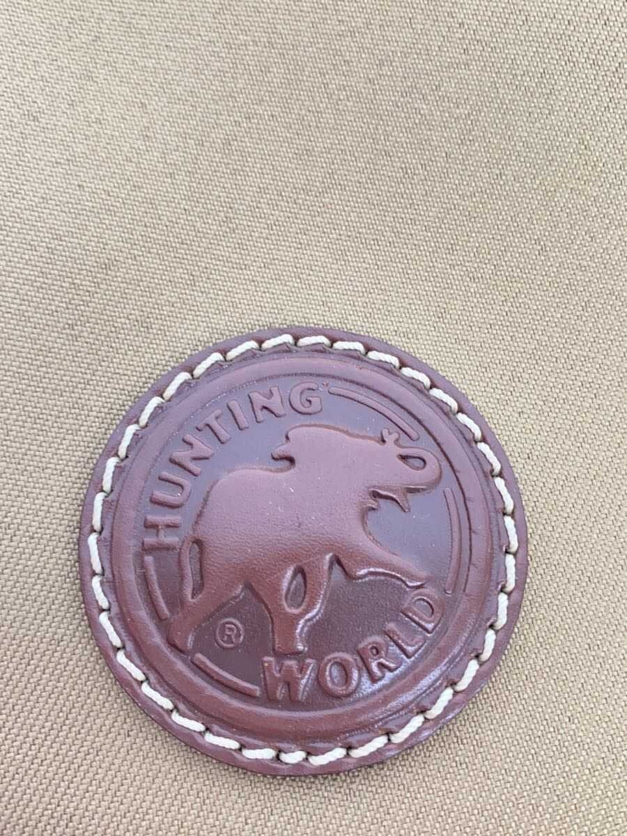 HUNTING WORLD shoulder bag -- KHK plain 5