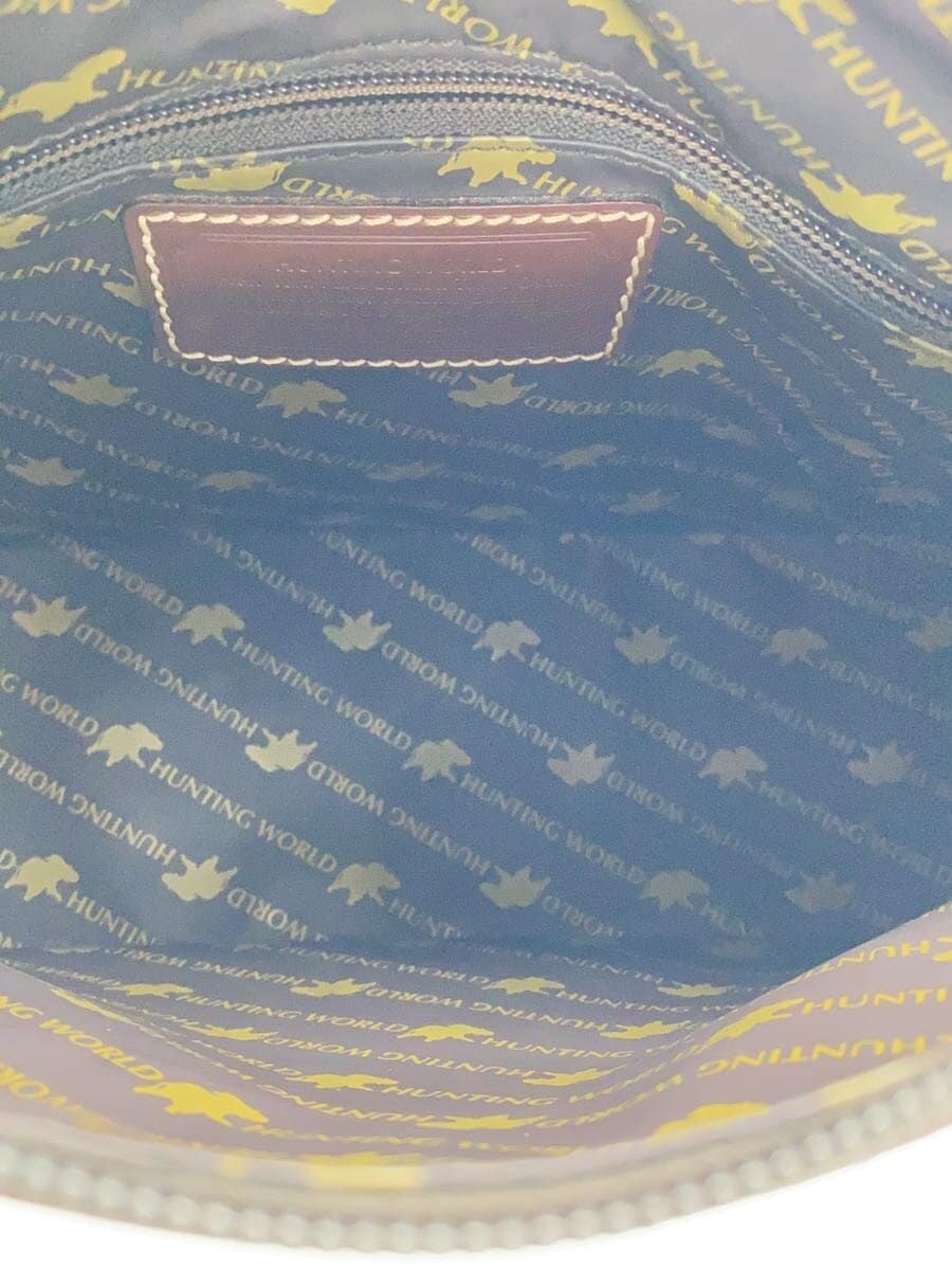 HUNTING WORLD shoulder bag -- KHK plain 6