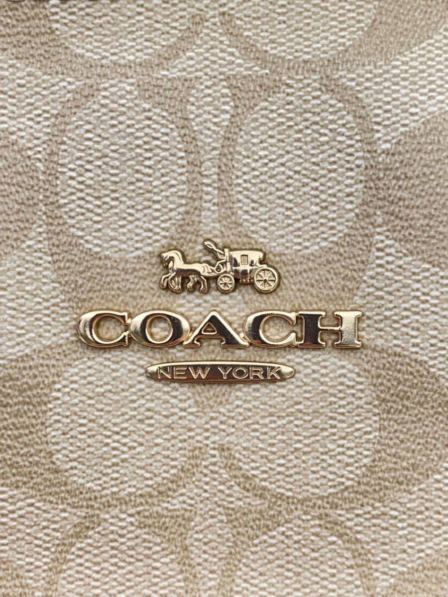 COACH tote bag -- BEG all-over pattern b2078-79609 5