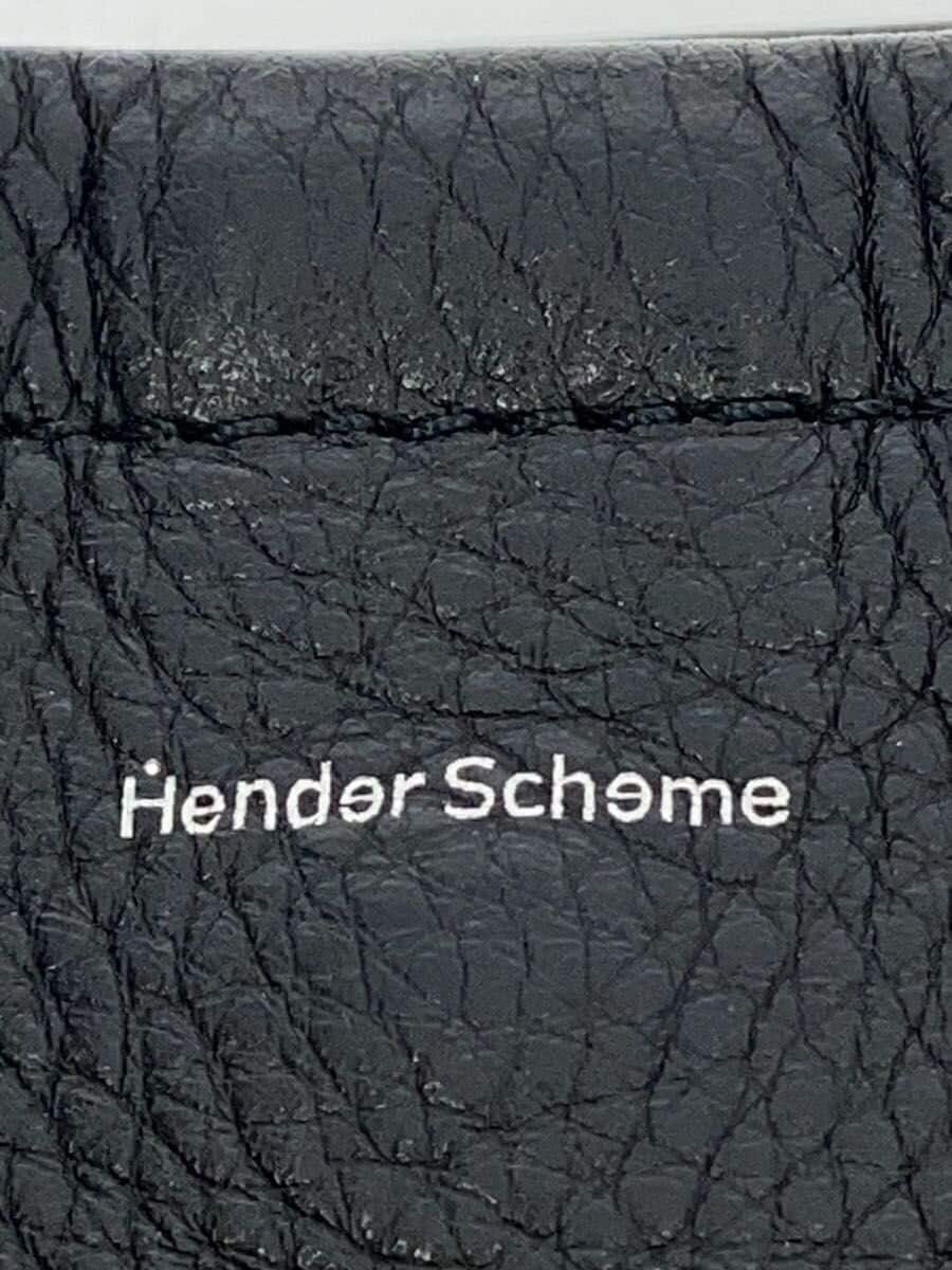 Hender Scheme shoulder bag leather BLK has scratches 5
