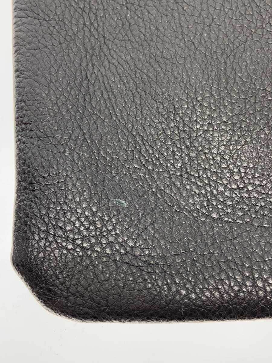 Hender Scheme shoulder bag leather BLK has scratches 8