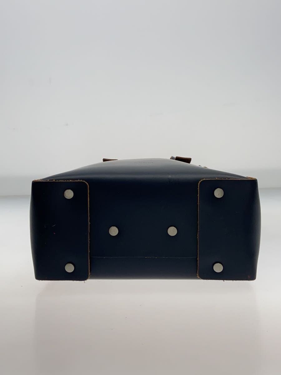 Hender Scheme ASSEMBLE HAND BAG Tote Bag Leather BLK Solid Surface With Scratches 4