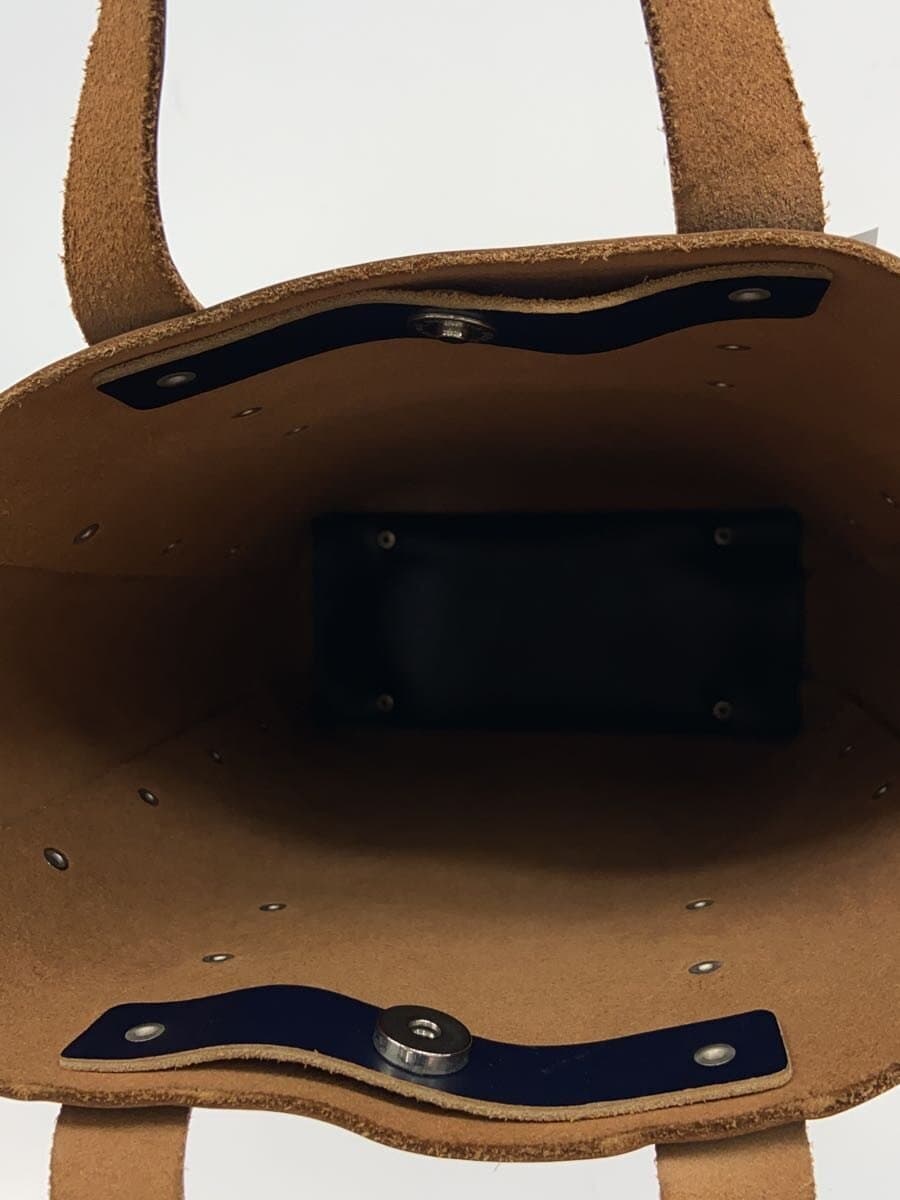 Hender Scheme ASSEMBLE HAND BAG Tote Bag Leather BLK Solid Surface With Scratches 6