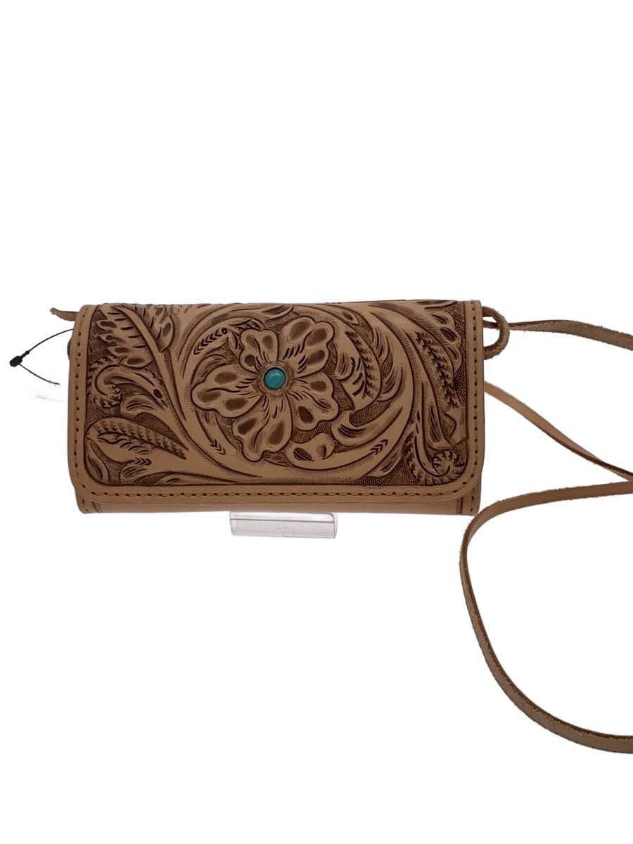 Other Brand marshmallow cafe Mini Pouch Shoulder Bag Leather BRW All Over Pattern