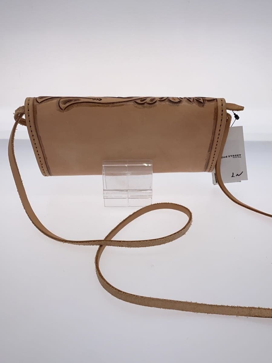 Other Brand marshmallow cafe Mini Pouch Shoulder Bag Leather BRW All Over Pattern 3