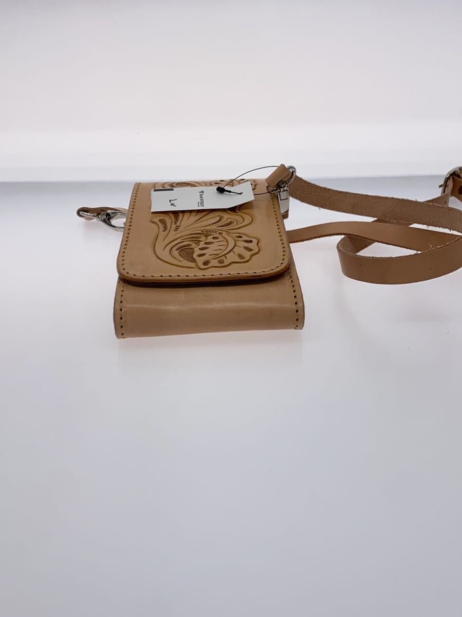 Other Brand marshmallow cafe Vertical Mini Shoulder Shoulder Bag Leather BRW All Over Pattern 4