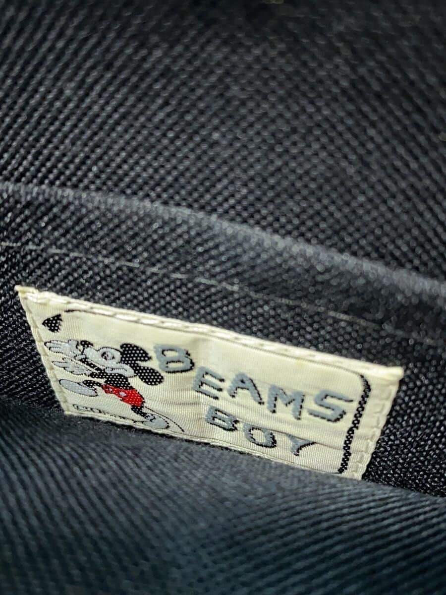 BEAMS BOY Mickey Mouse Basket Bag GRN 5
