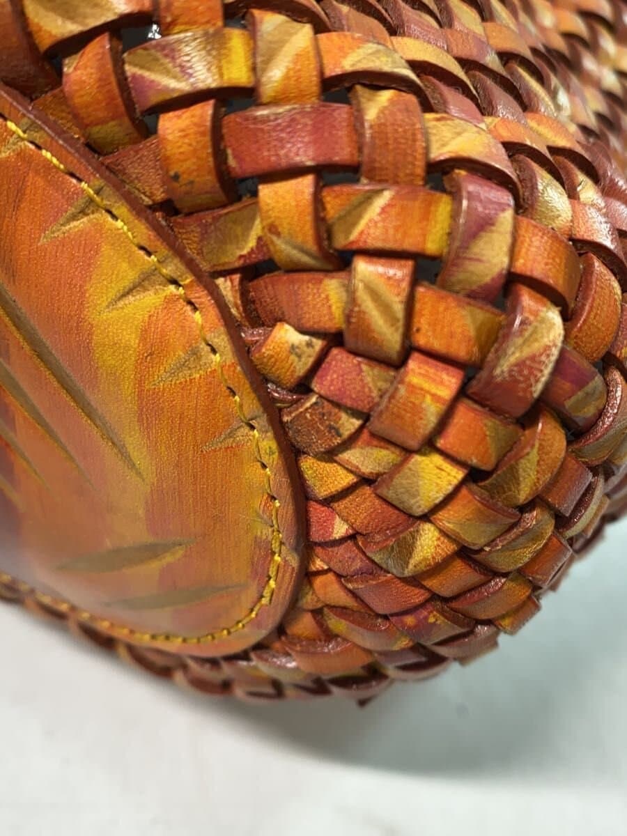 Other Brand Basket Bag Leather ORN 7