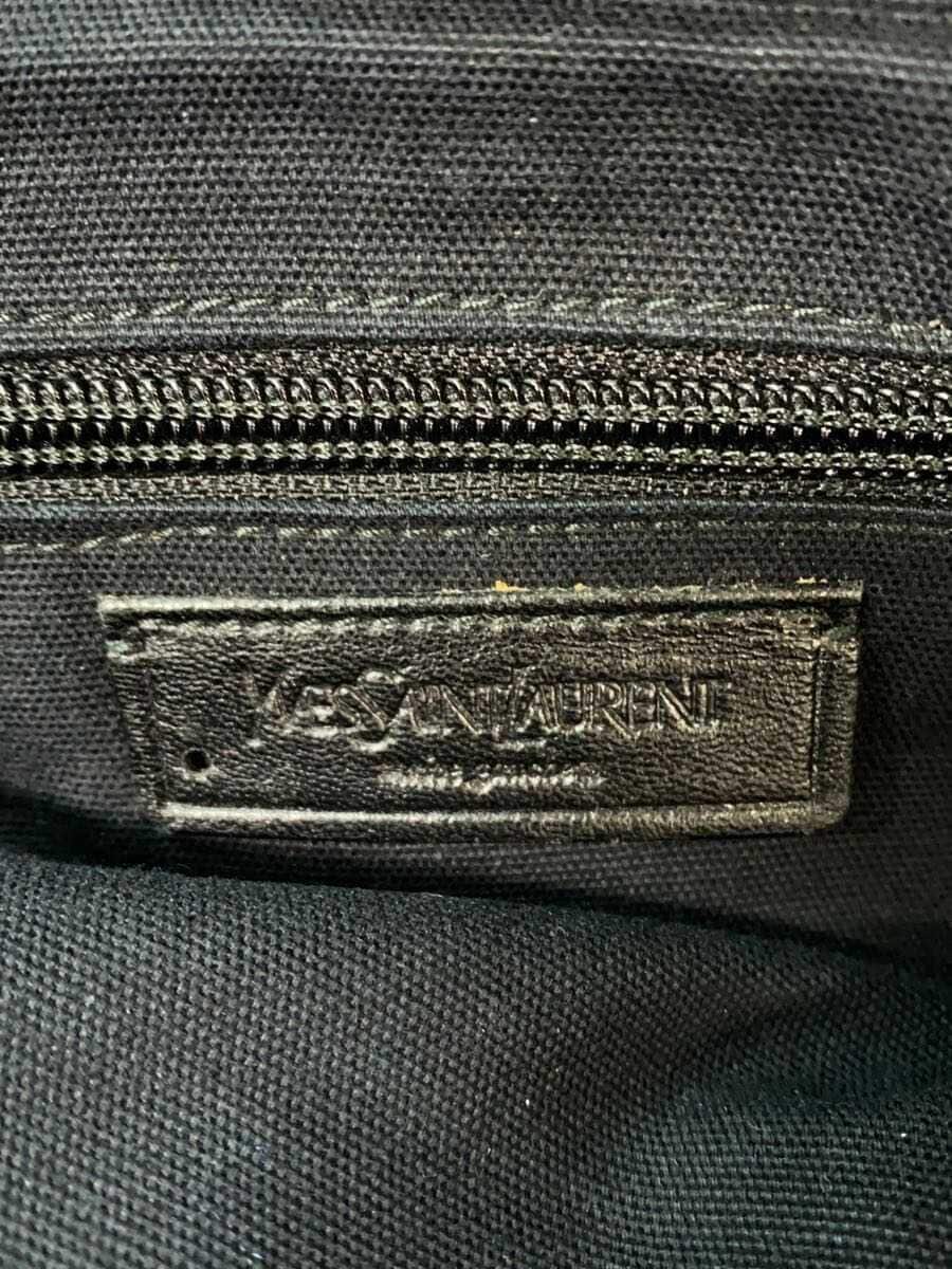 YVES SAINT LAURENT tote bag wool BEG 5