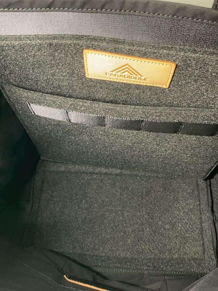 KATSUYUKIKODAMA PARADIDDLE Tote Bag Cotton BLK 22956-11006 6