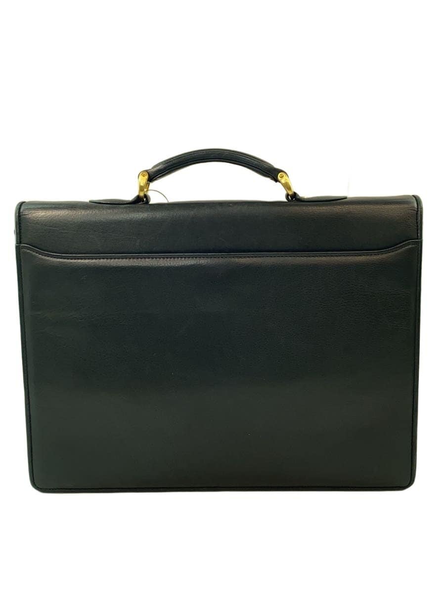 BALENCIAGA Business Bag Leather BLK 3