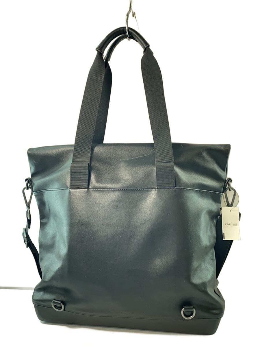 Moleskine Tote Bag Leather BLK 3