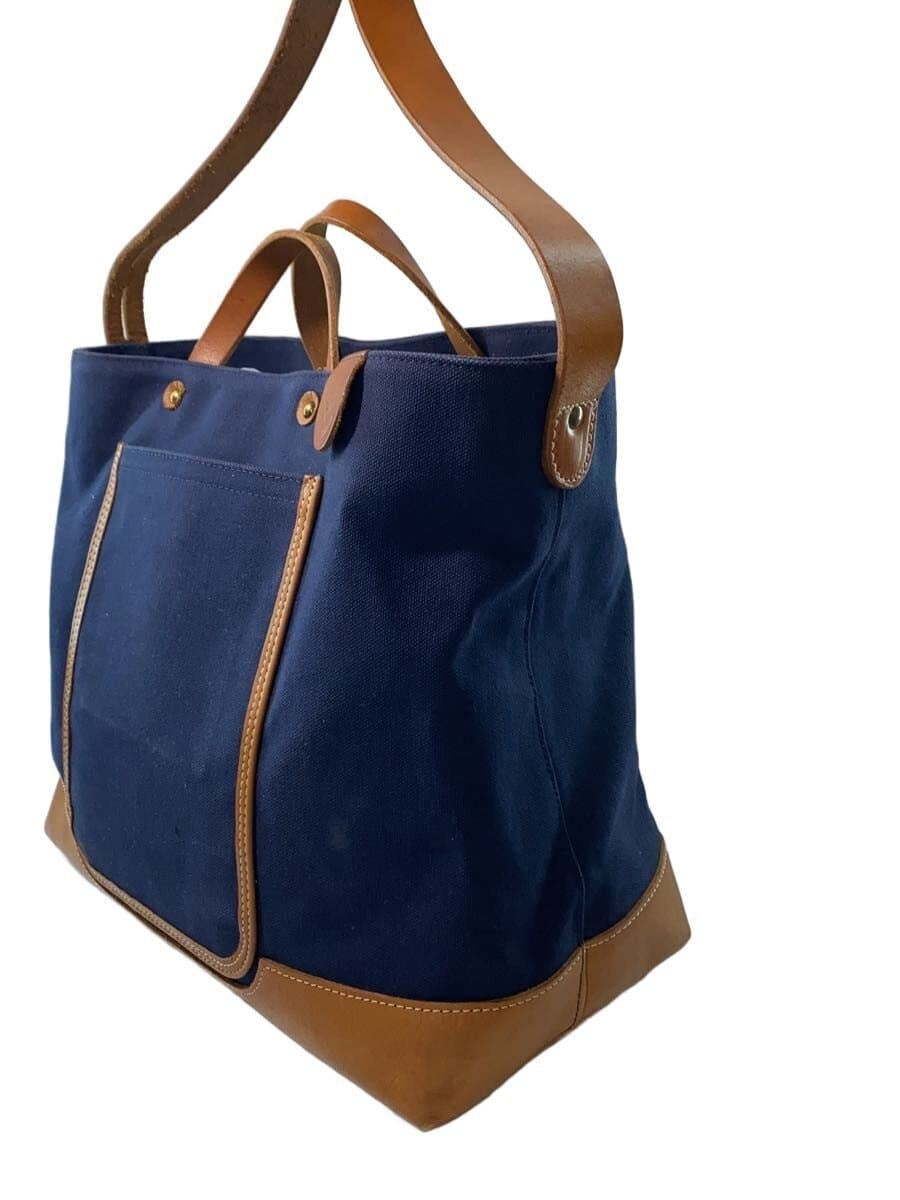 Other Brand TEHA AMANA Tote Bag Canvas NVY 031032 2