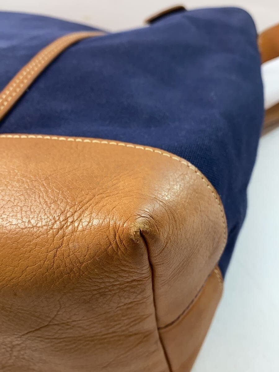 Other Brand TEHA AMANA Tote Bag Canvas NVY 031032 8