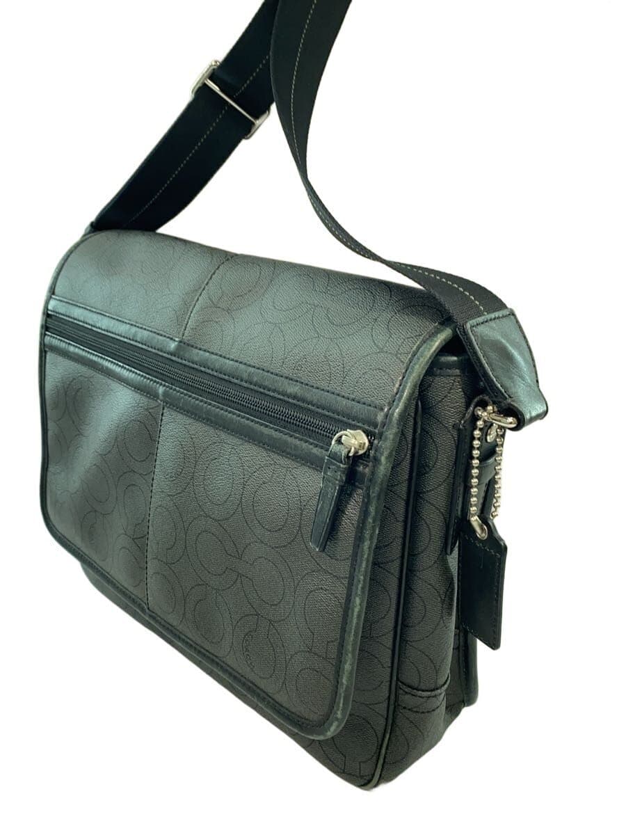 COACH Shoulder Bag -- BLK All-over pattern 70270 2