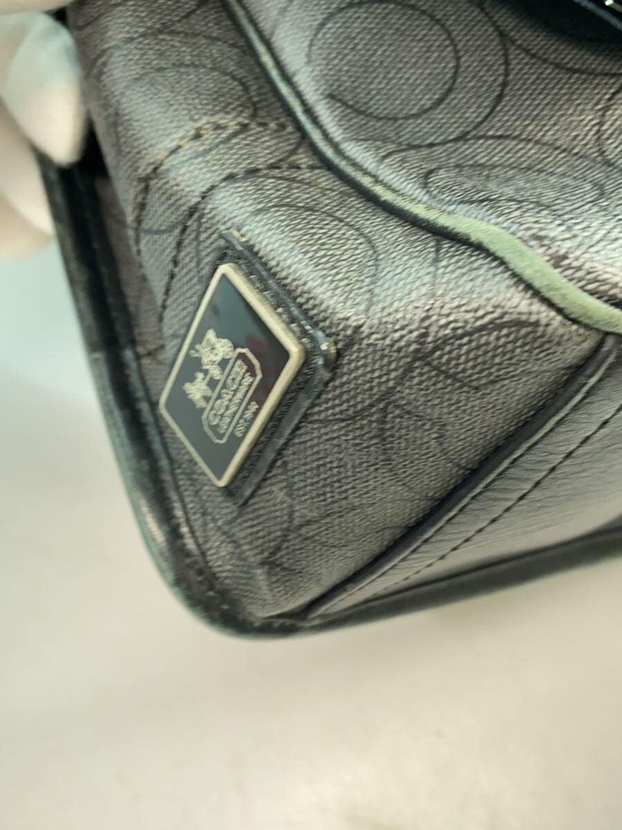 COACH Shoulder Bag -- BLK All-over pattern 70270 7