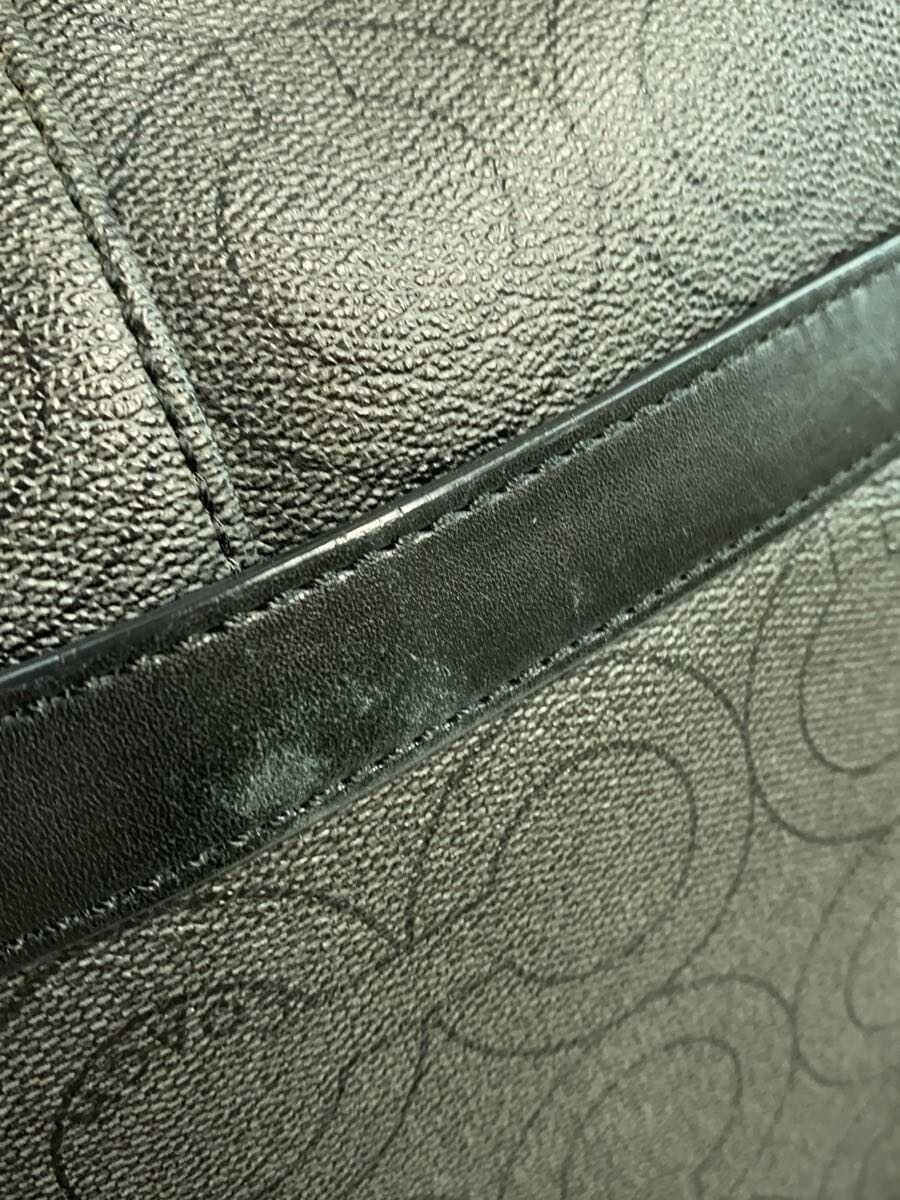 COACH Shoulder Bag -- BLK All-over pattern 70270 9