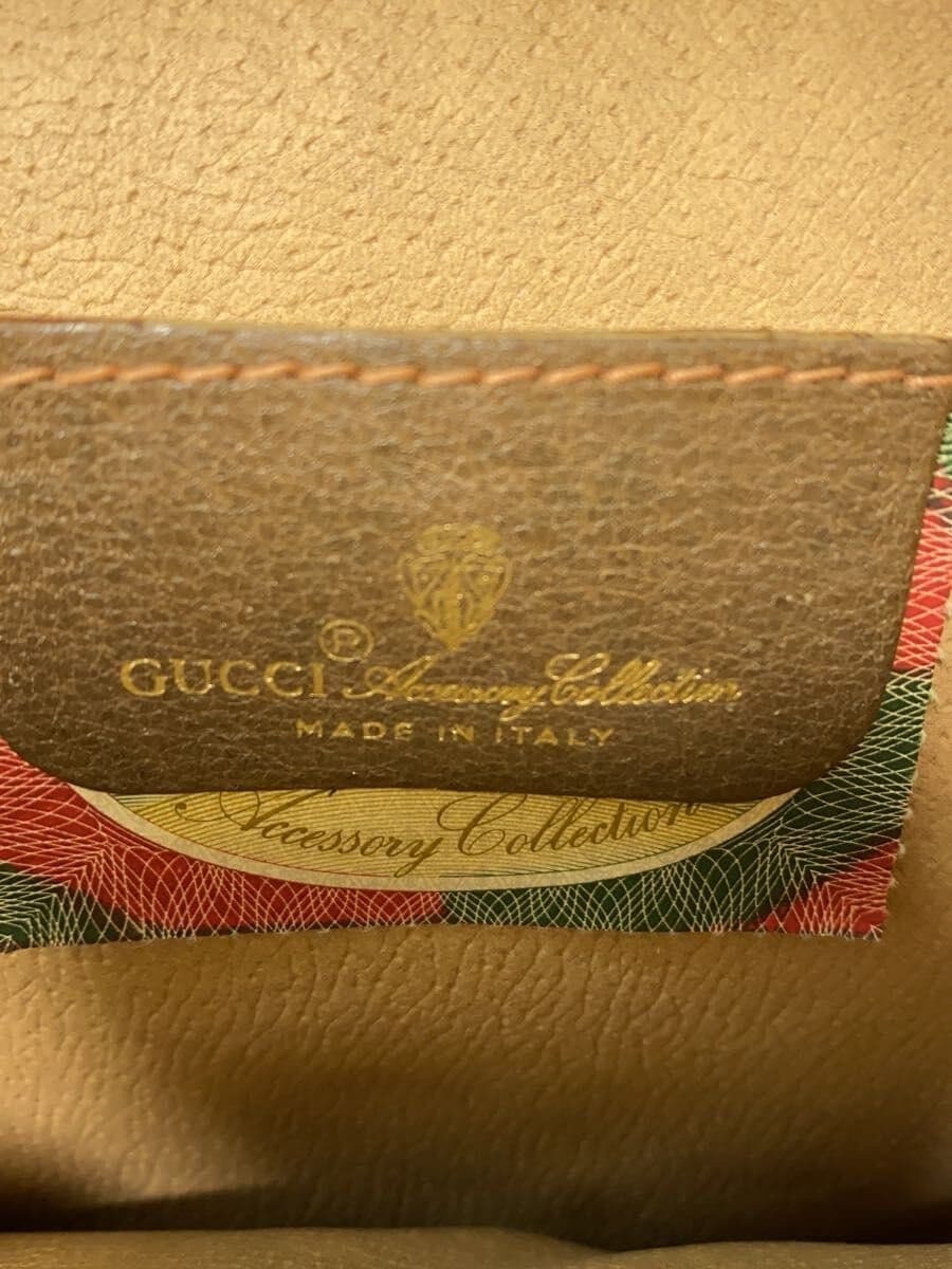 GUCCIOLD Paper tag Sheer line Clutch bag Second bag PVC CML All-over pattern 5