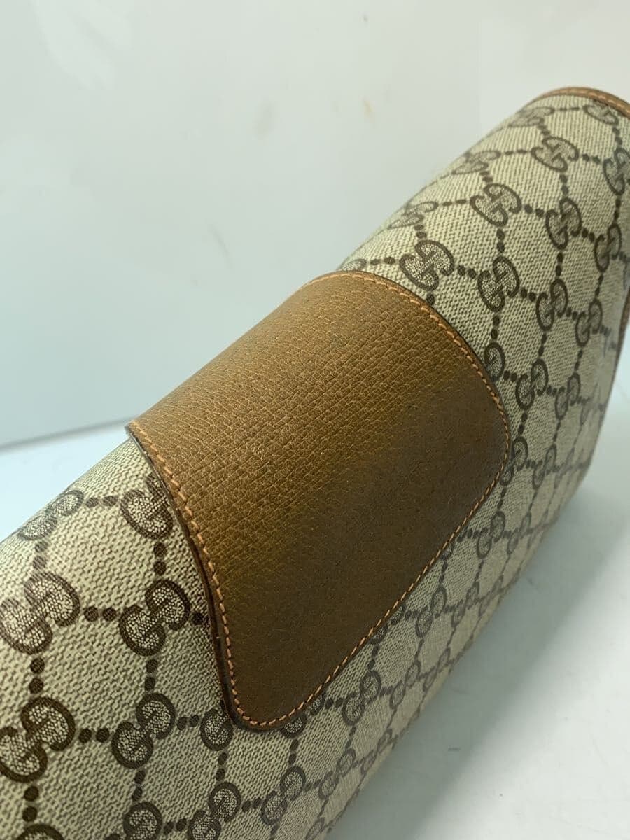 GUCCIOLD Paper tag Sheer line Clutch bag Second bag PVC CML All-over pattern 8